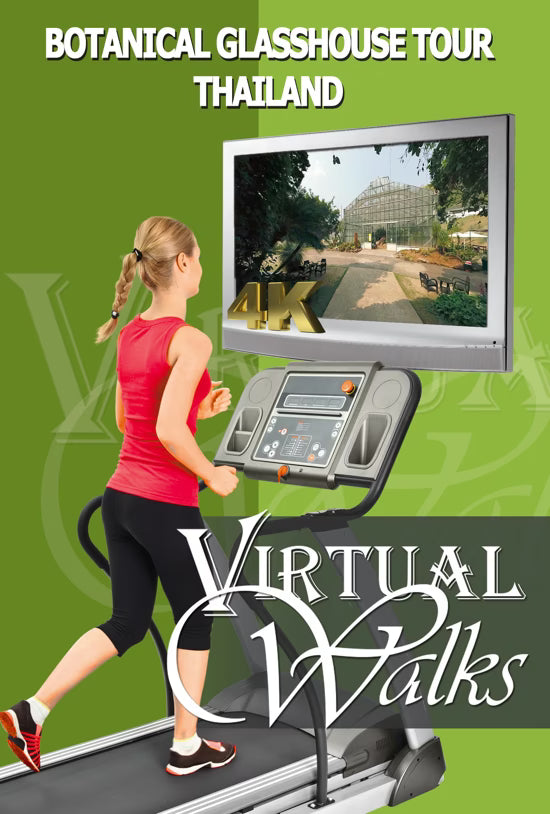 Virtual Walk - Botanical Glasshouse Tour - Thailand