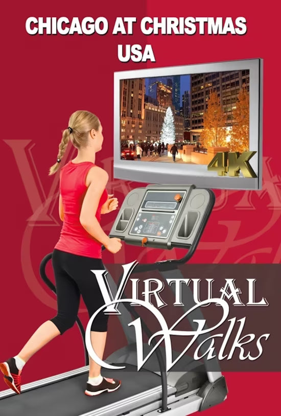 Virtual Walk - Christmas - Chicago USA