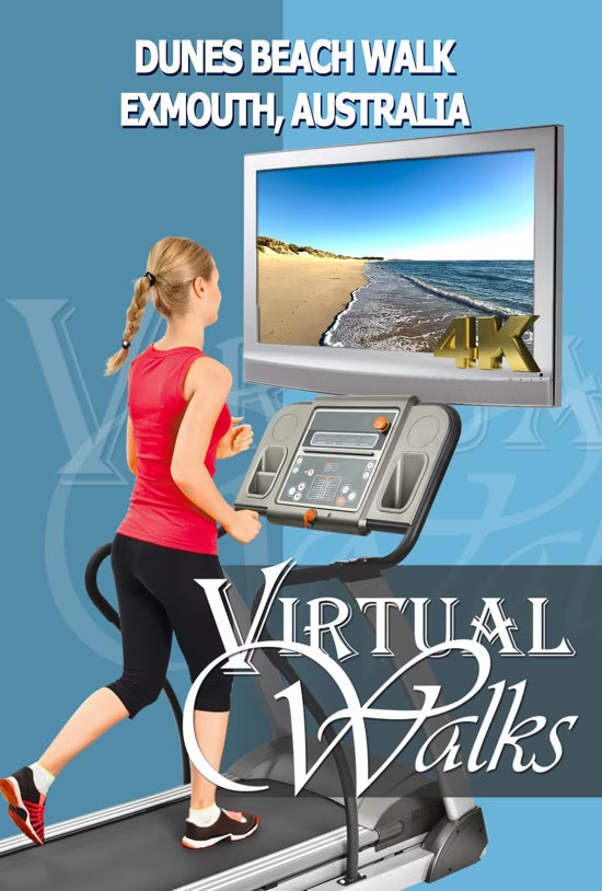 Virtual Walk -  Dunes Beach Walk - Exmouth - Western Australia