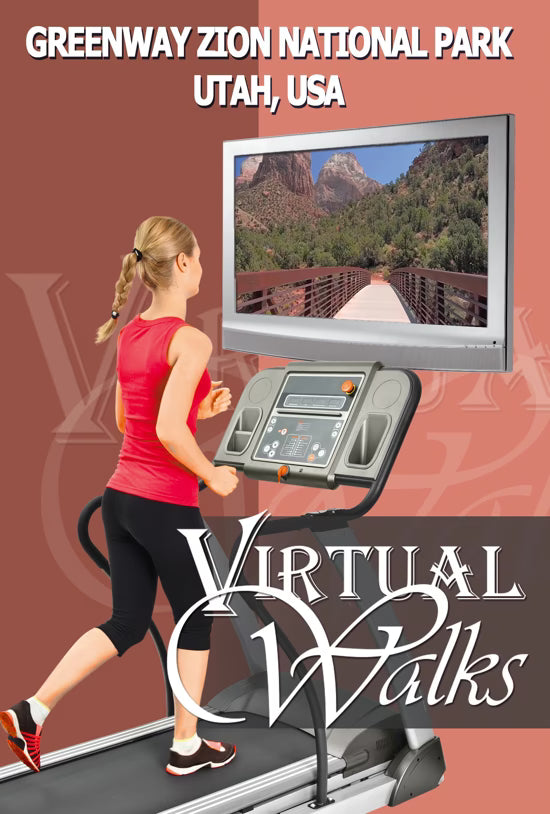 Virtual Walk - Greenway - Zion National Park - Utah - USA