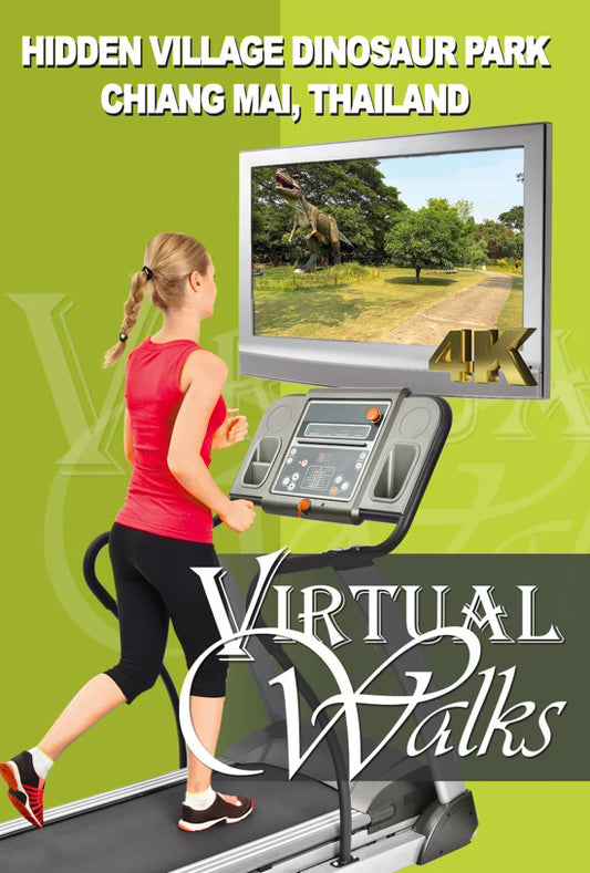 Virtual Walk - Hidden Village Animal Farm and Dinosaur Park - Chiang Mai - Thailand