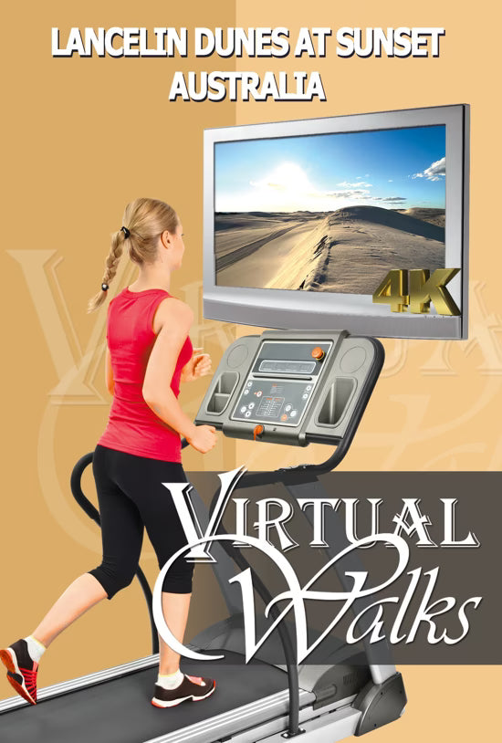 Virtual Walk - Lancelin Dunes Walk at Sunset - Western Australia