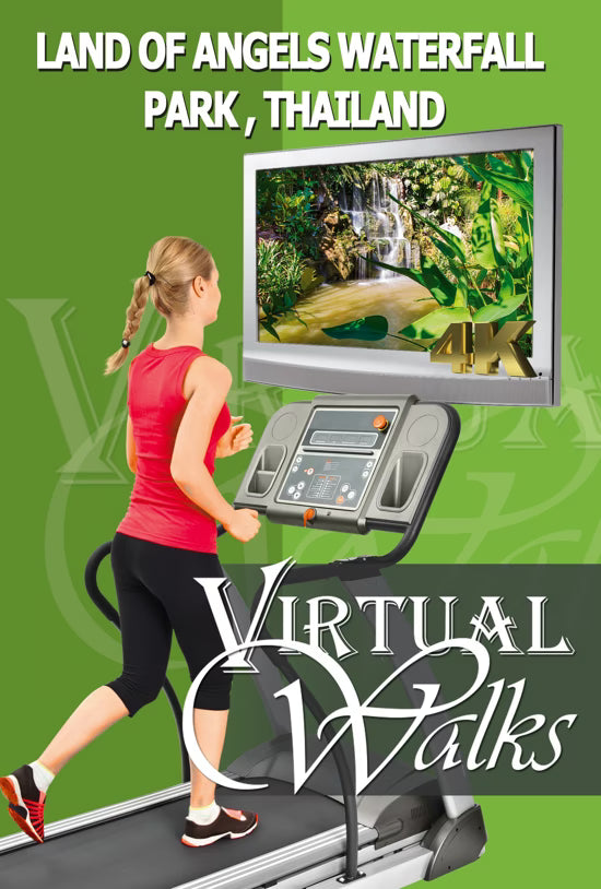 Virtual Walk - Land of Angels Waterfall Park - Thailand