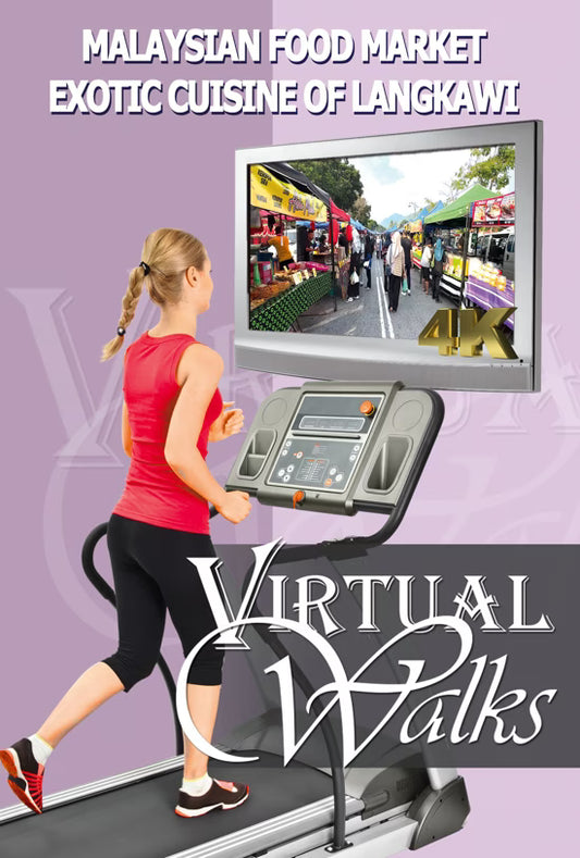 Virtual Walk - Malaysian Food Market - See the exotic cuisine of Langkawi - Malaysia