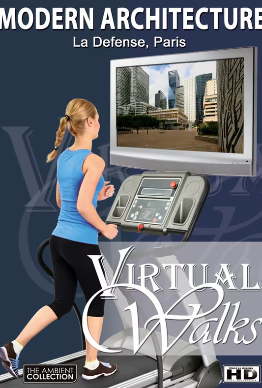 Virtual Walks - Modern Architecture - La Défense Paris - France