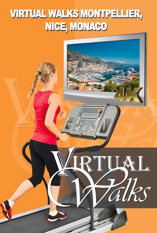 Virtual Walks - Montpellier - Nice - Monaco