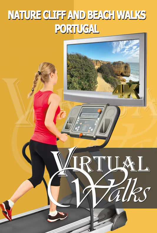 Virtual Walk - Nature Cliff and Beach Walks - Portugal