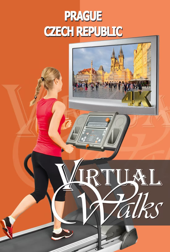 Virtual Walk - Rainy - Moody Walks - Prague - Czech Republic