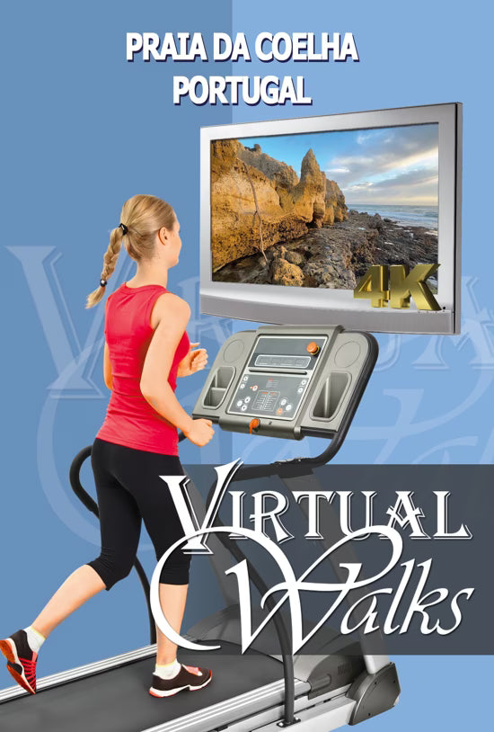 Virtual Walk - Praia da Coelha - Praia da Galé - Portugal