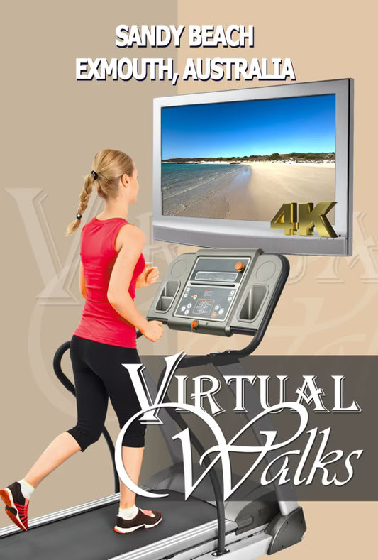 Virtual Walk - Sandy Beach - Exmouth - Australia