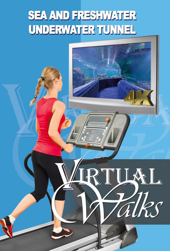 Virtual Walk - Sea and Freshwater Underwater Tunnel