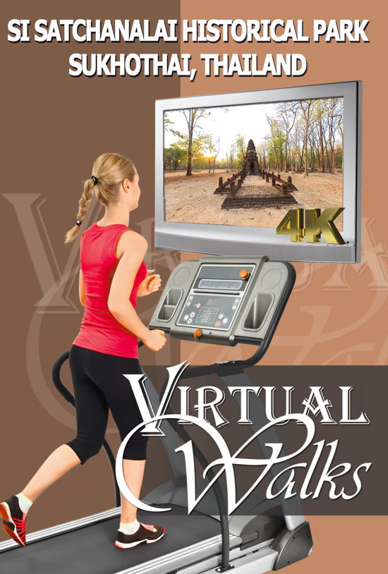 Virtual Walks - Si Satchanalai Historical Park - Sukhothai - Thailand