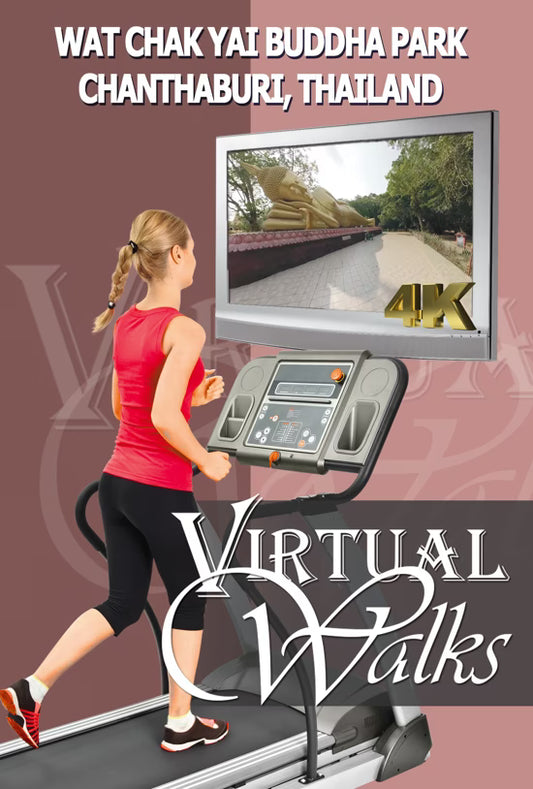 Virtual Walk - Wat Chak Yai Buddha Park - Thailand