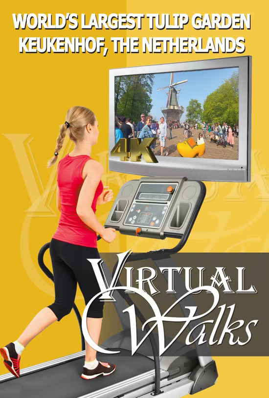 Virtual Walks - World's Largest Tulip Garden - Keukenhof - The Netherlands