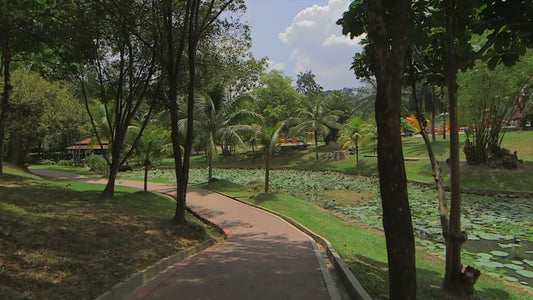 Virtual Walks – Kuala Lumpur – Treadmill Video – Petronas Twin Towers & Gardens