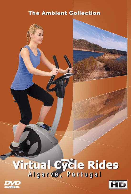 Virtual Cycle - Mountains and Landscapes -  Algarve - Portugal with Music