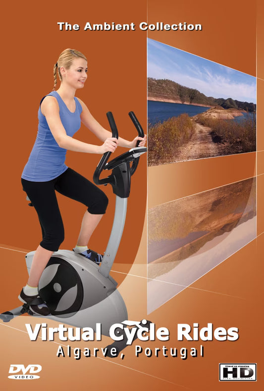 Virtual Cycle - Mountains and Landscapes -  Algarve - Portugal with Music