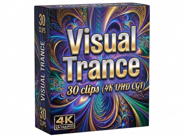 Creator Pack - 30 single clips of Visual Trance (4K UHD)