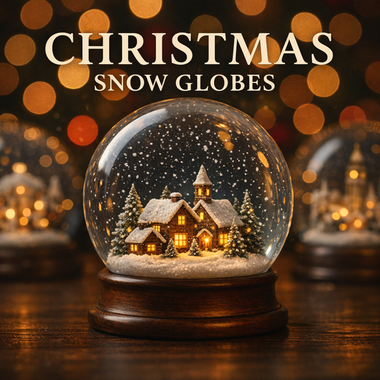 Christmas Snow Globes with Hymns and Choirs