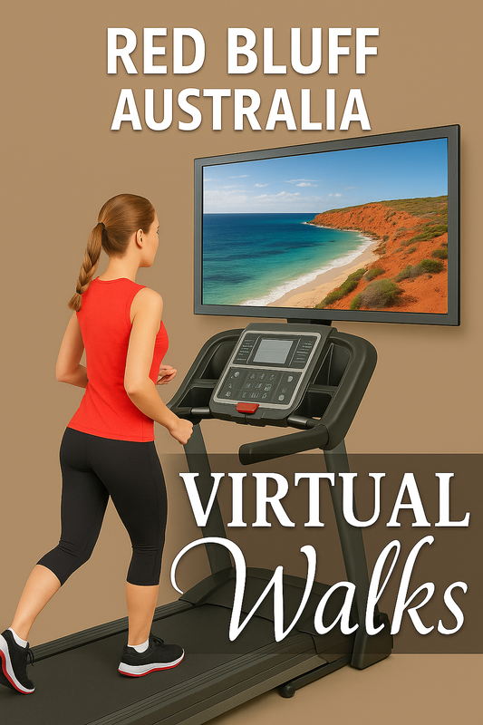 Virtual Walk - Red Bluff Lookout Walk - Western Australia