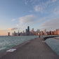 Virtual Cycle - Sunrise Chicago Skyline - USA
