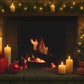 Fireplace Piano – Cozy Christmas Night
