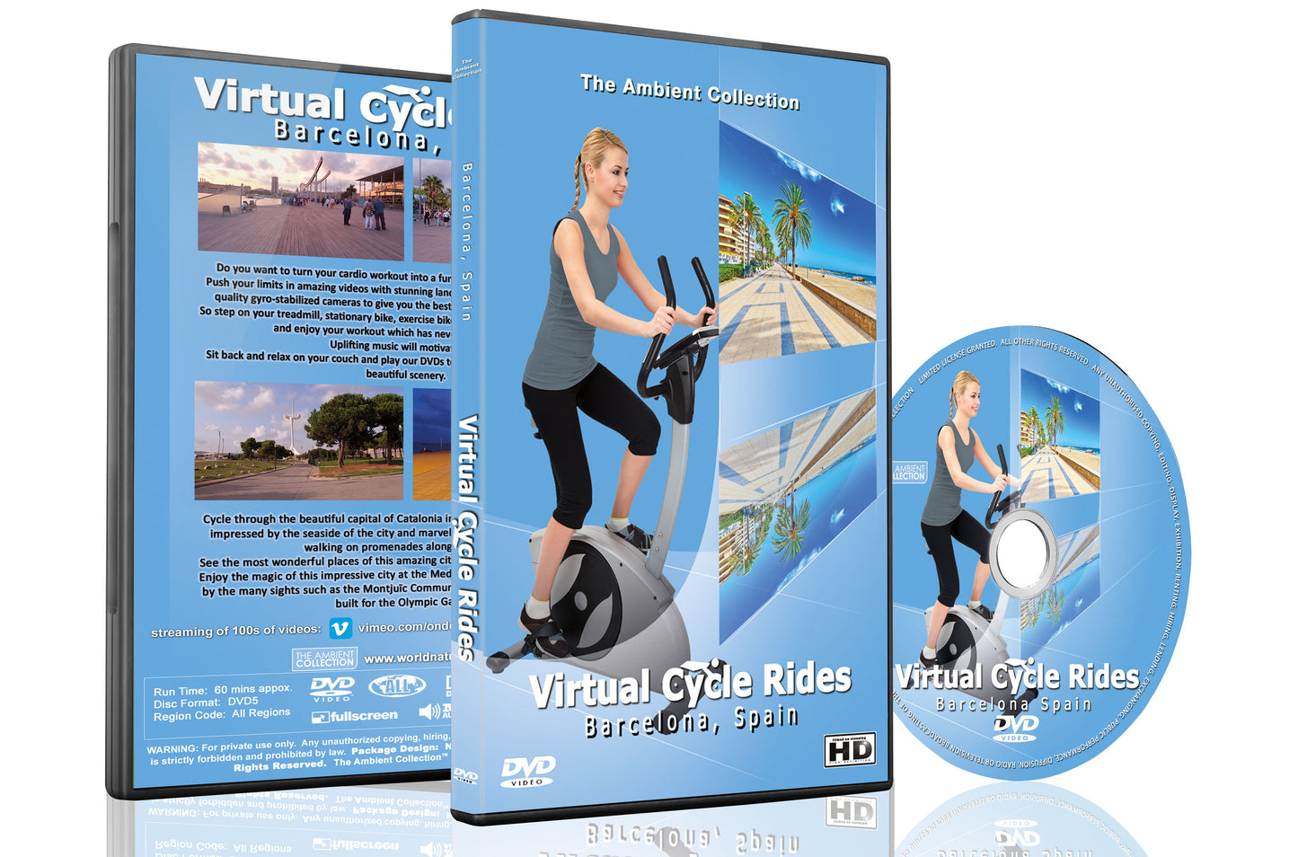 Virtual Cycle Rides - Barcelona, Spain