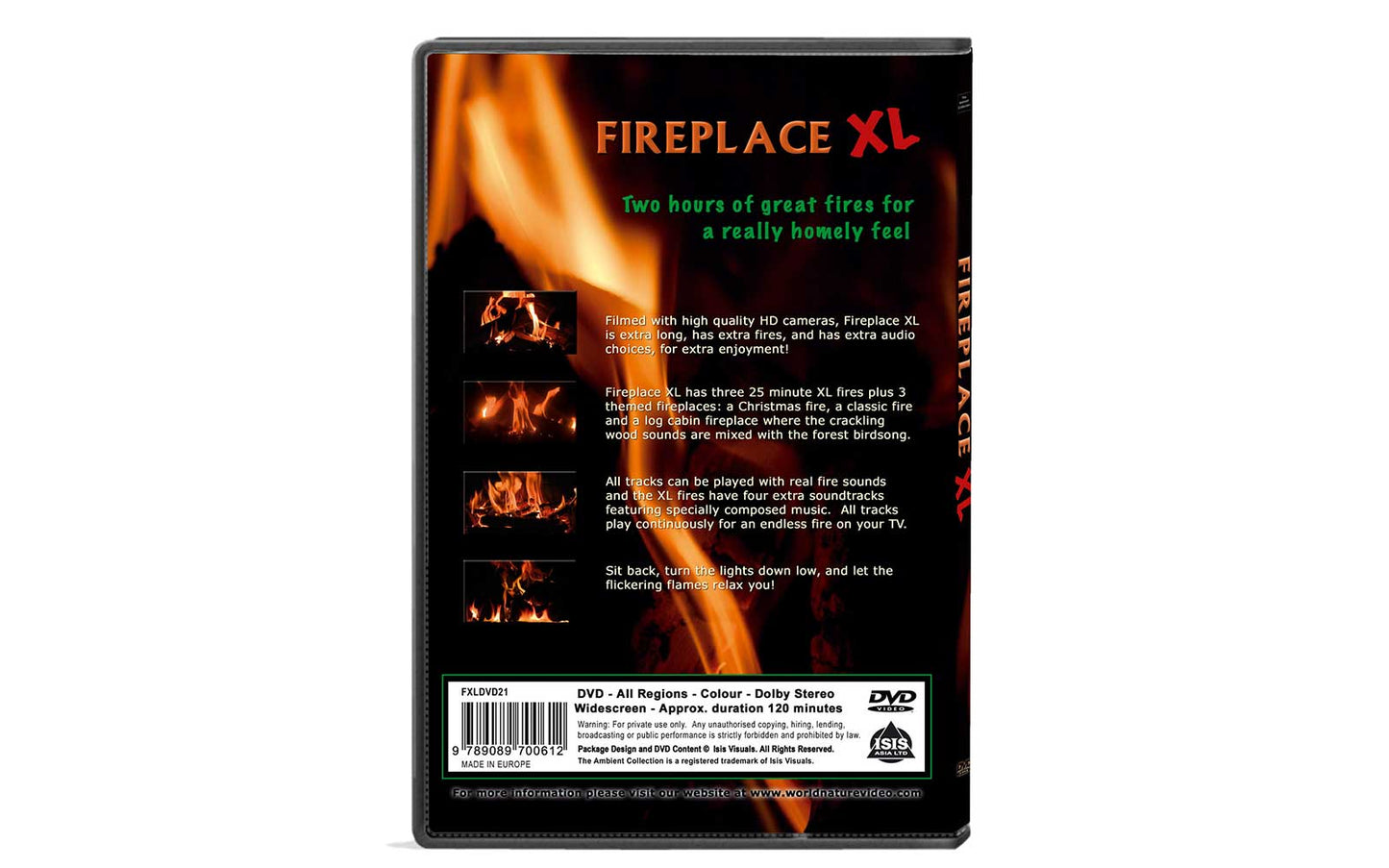 Fireplace XL DVD