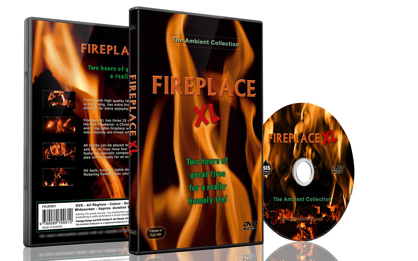 Fireplace XL DVD