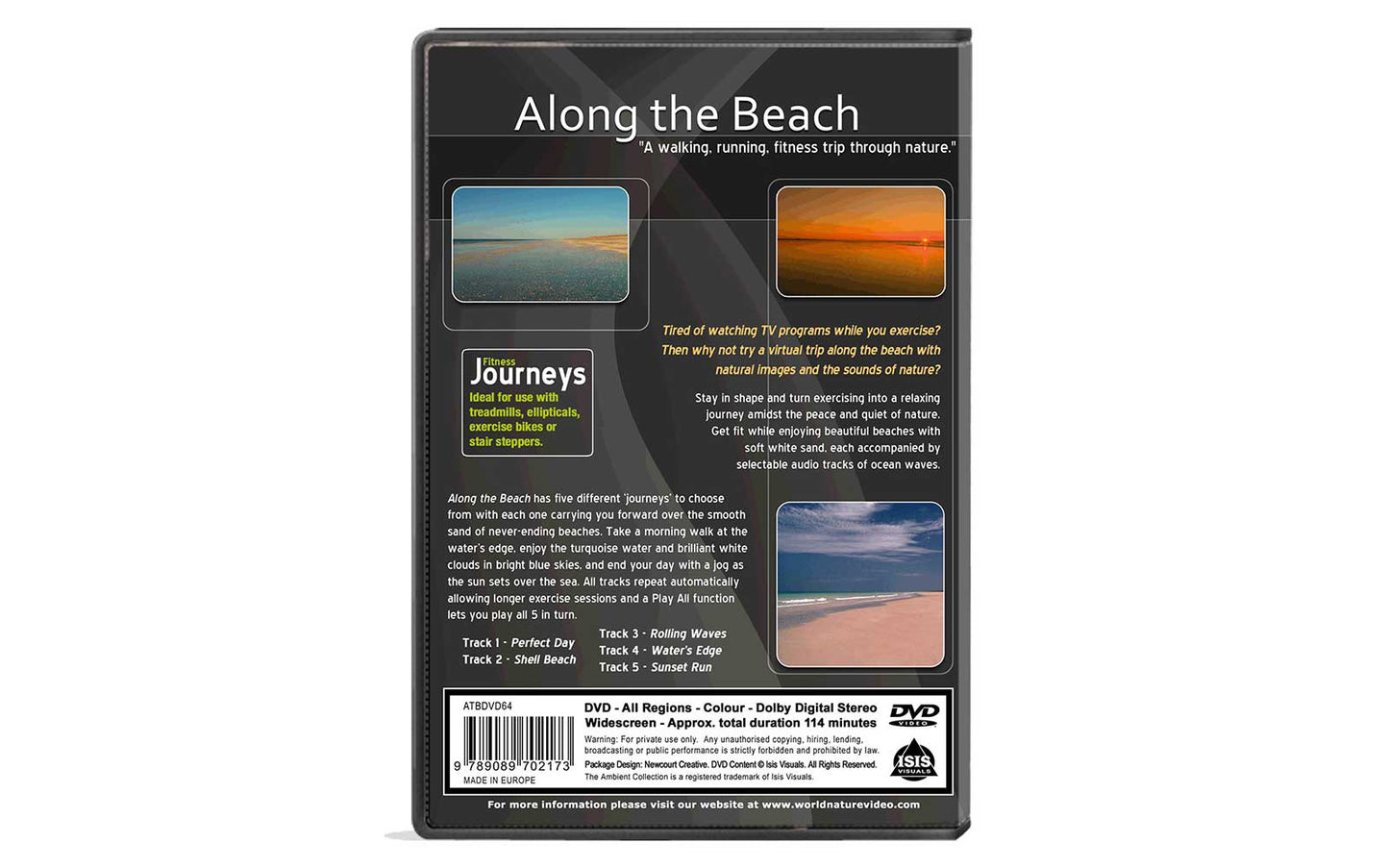 Fitness Journeys - Along the Beach Dvd