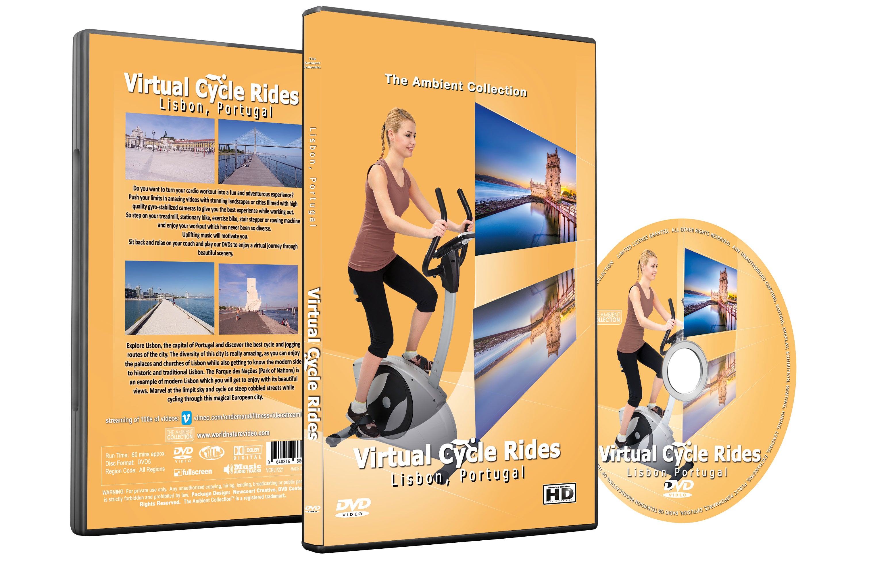 Cyile Ries Virtual Cycle Rides - Lisbon, Portugal – World Nature Video