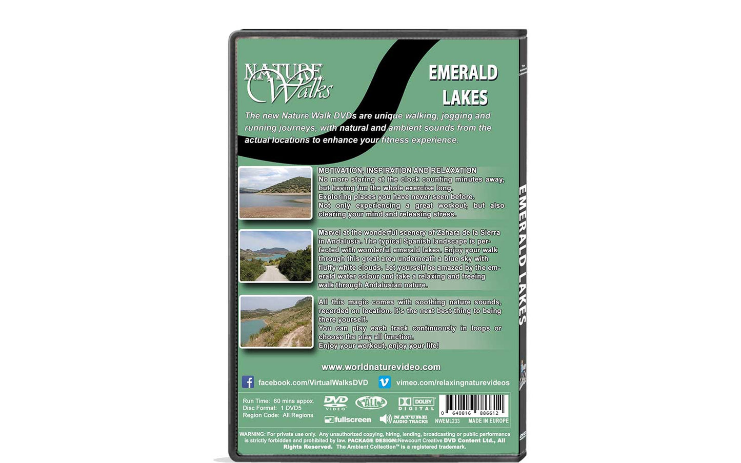 Nature Walk DVD - Emerald Lakes