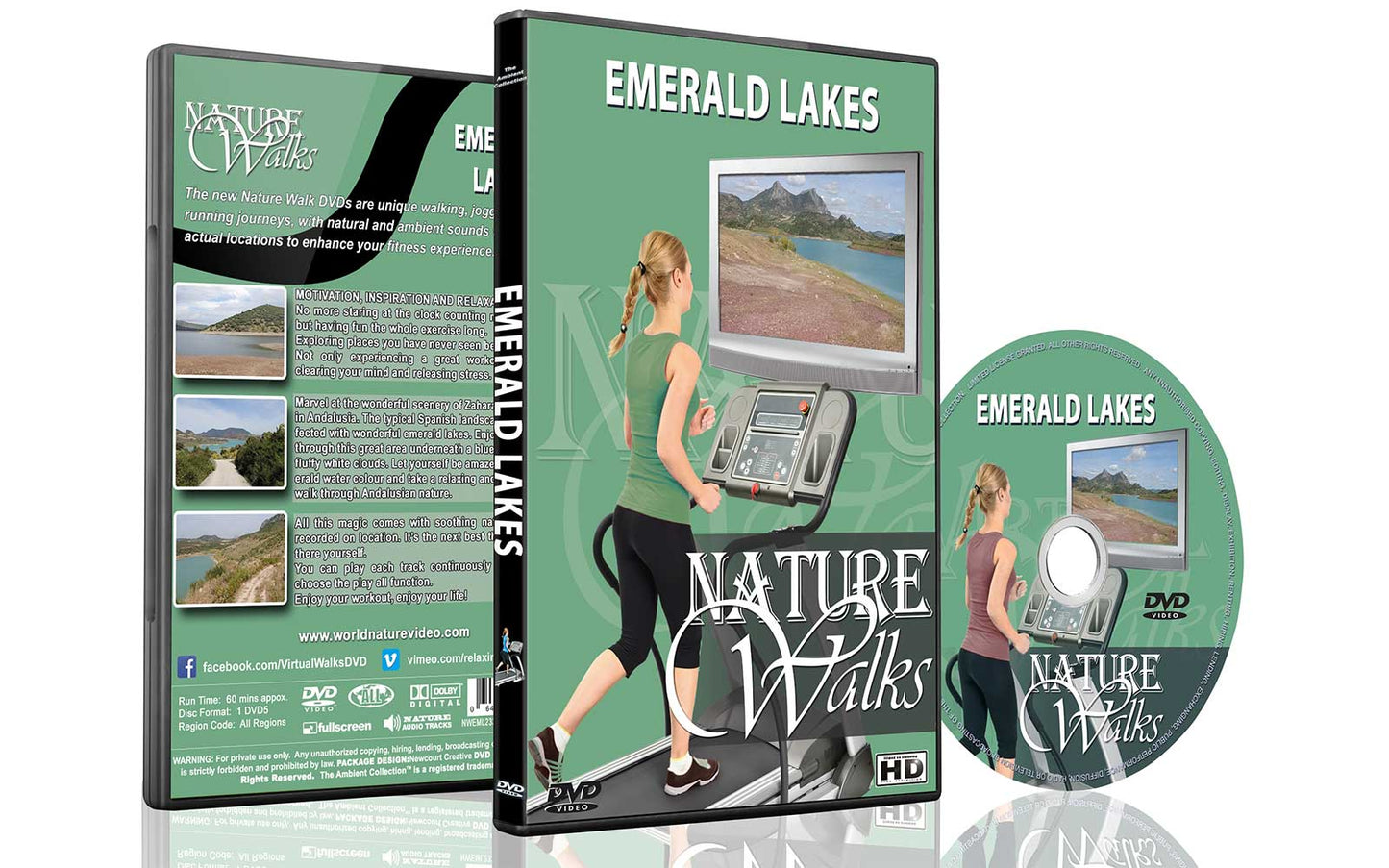Nature Walk DVD - Emerald Lakes