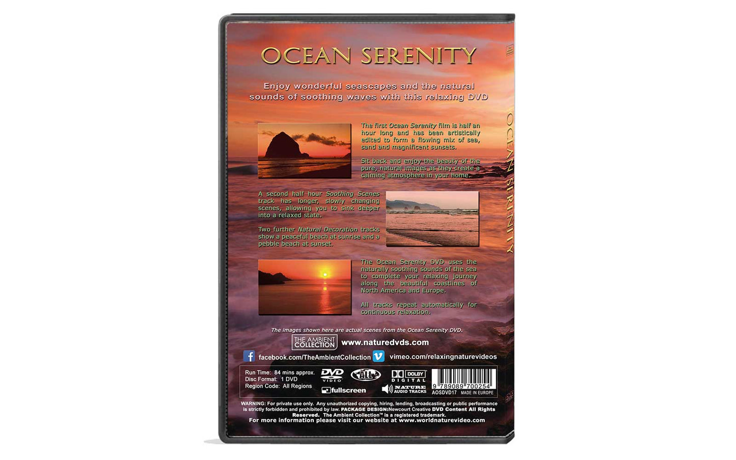 Ocean Serenity Dvd