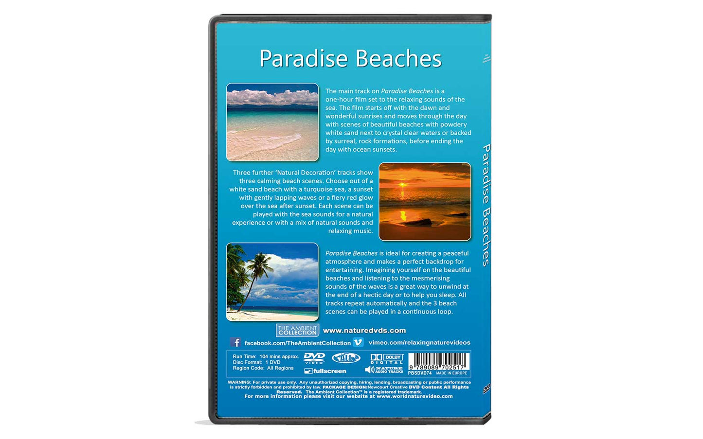 Paradise Beaches Dvd