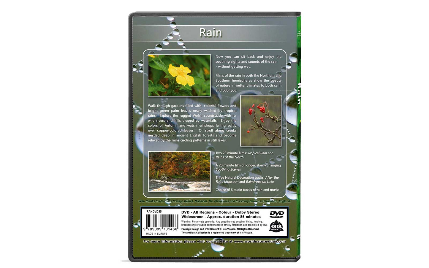 Rain Dvd