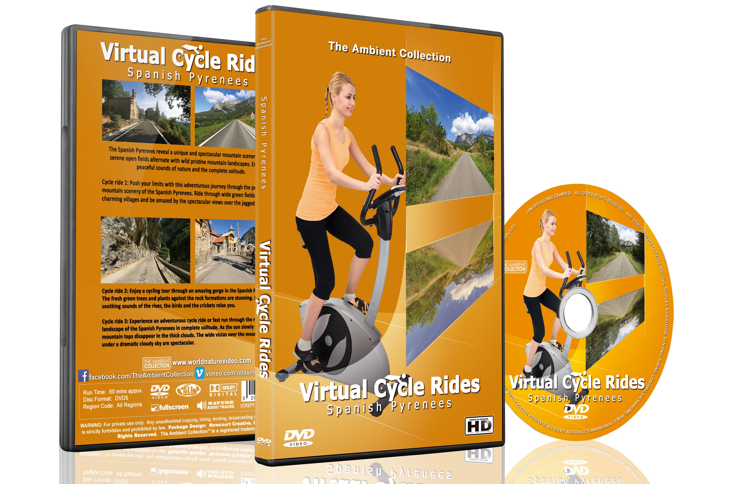 Virtual Cycle Rides - Spanish Pyrenees – World Nature Video