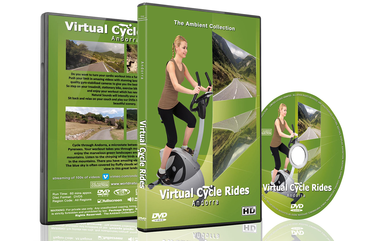 Cyile Ries Virtual Cycle Rides - Andorra – World Nature Video