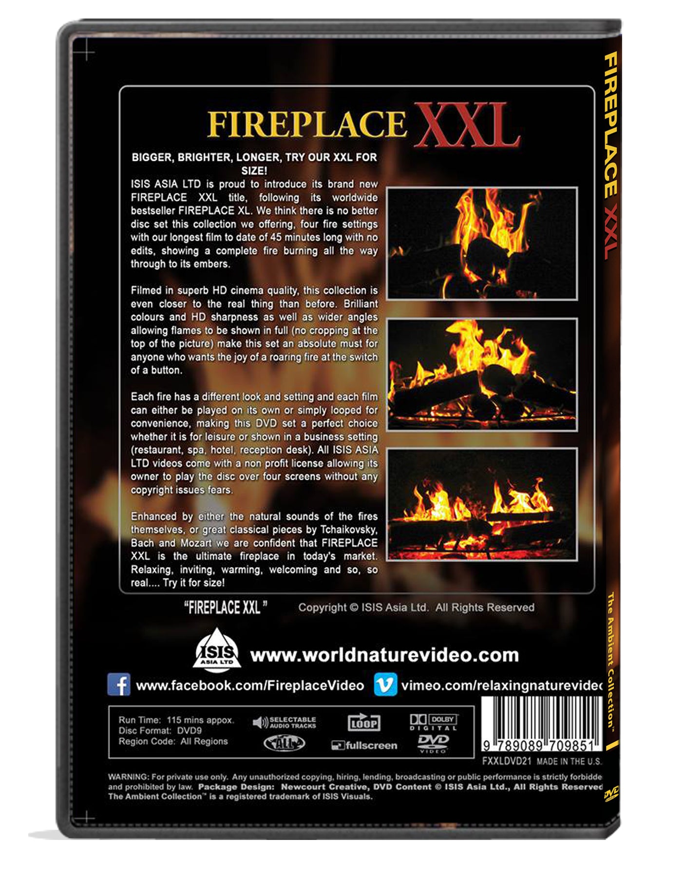 Fireplace XXL Dvd
