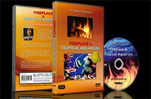 Fireplaces 1 Hour Of Extra Long fire and 1 Hour of Tropical Reef Fishes